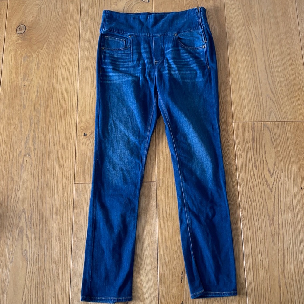 Spanx side zip jeans - never worn - without tags
